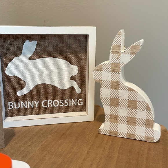 Neutral Easter Tier Tray Decor - Picture 4 of 5